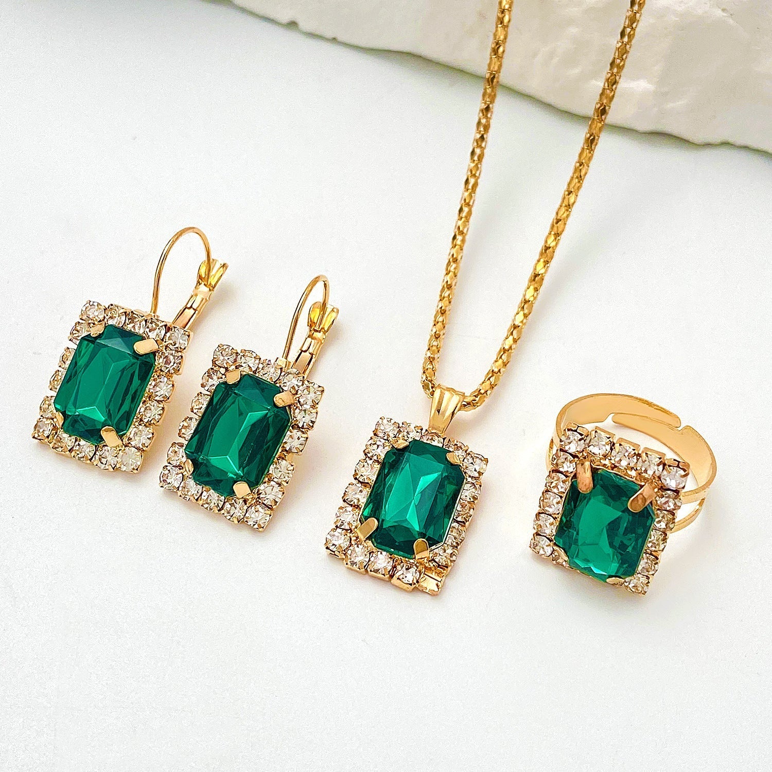 Sylvara Greenveil Jewelry Set ｜ ジュエリーセット・ホワイトゴールド