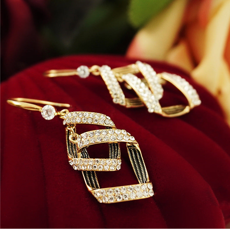 Stella Virelle Layered Earrings ｜ ピアス・ゴールド