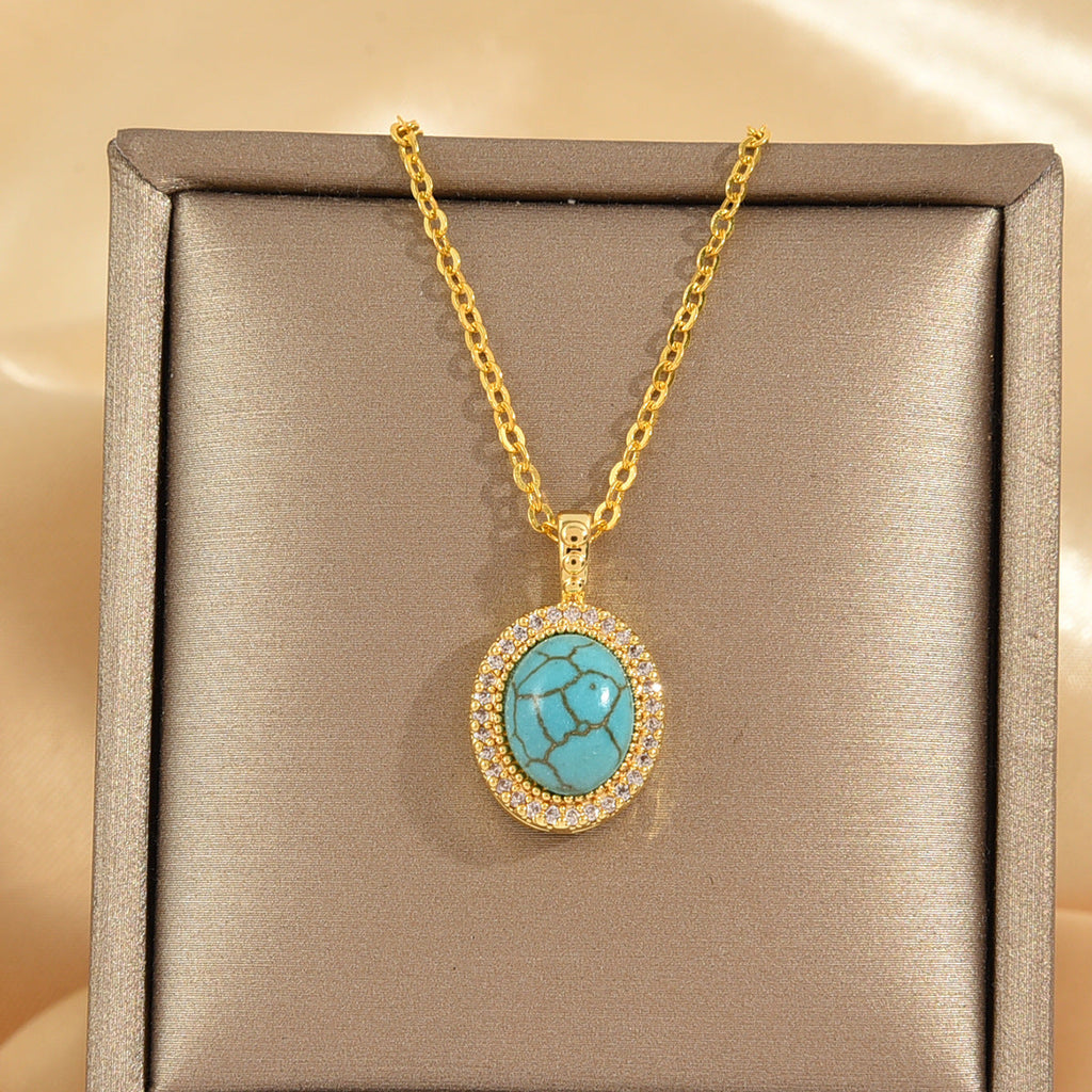 Calysse Azure Bloom Necklace ｜ ネックレス・ゴールド