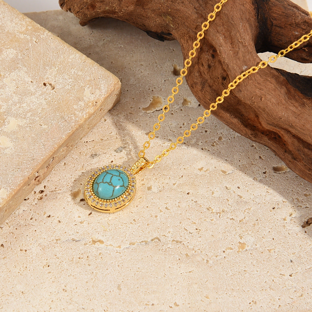 Calysse Azure Bloom Necklace ｜ ネックレス・ゴールド
