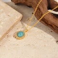 Calysse Azure Bloom Necklace ｜ ネックレス・ゴールド