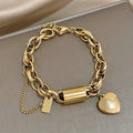 Heartened Chunky Bracelet ｜ ブレスレット・ゴールド