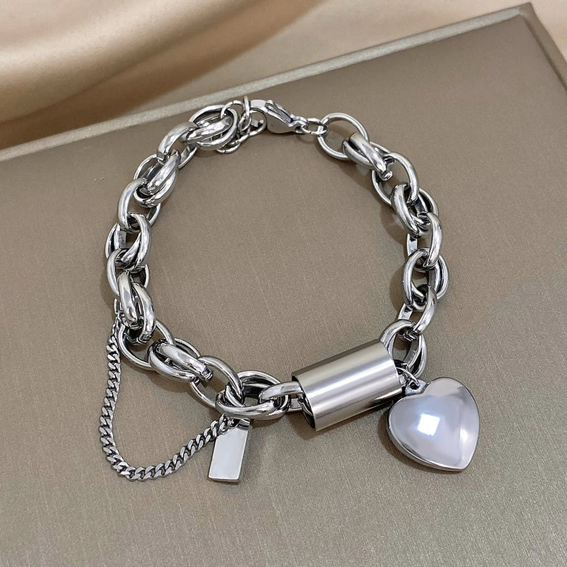 Heartened Chunky Bracelet ｜ ブレスレット・ゴールド