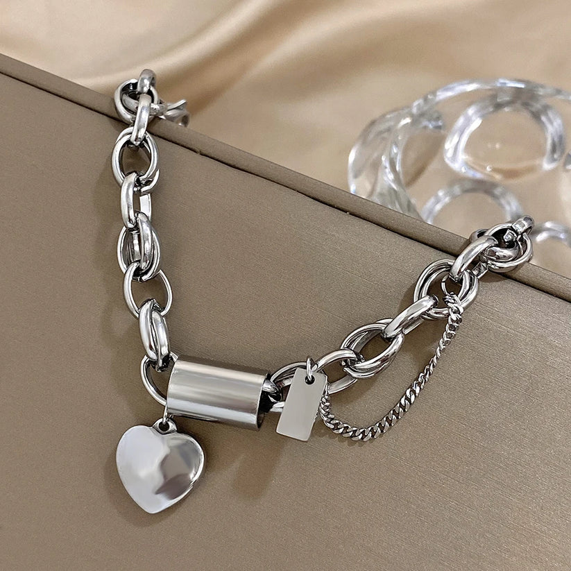 Heartened Chunky Bracelet ｜ ブレスレット・ゴールド