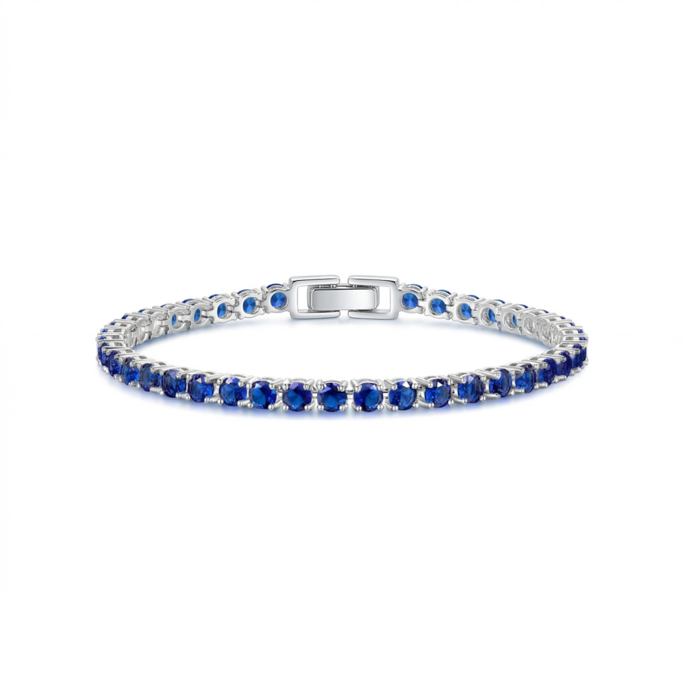 Sapphire Tennis Bracelet ｜ テニスブレスレット・ホワイトゴールド