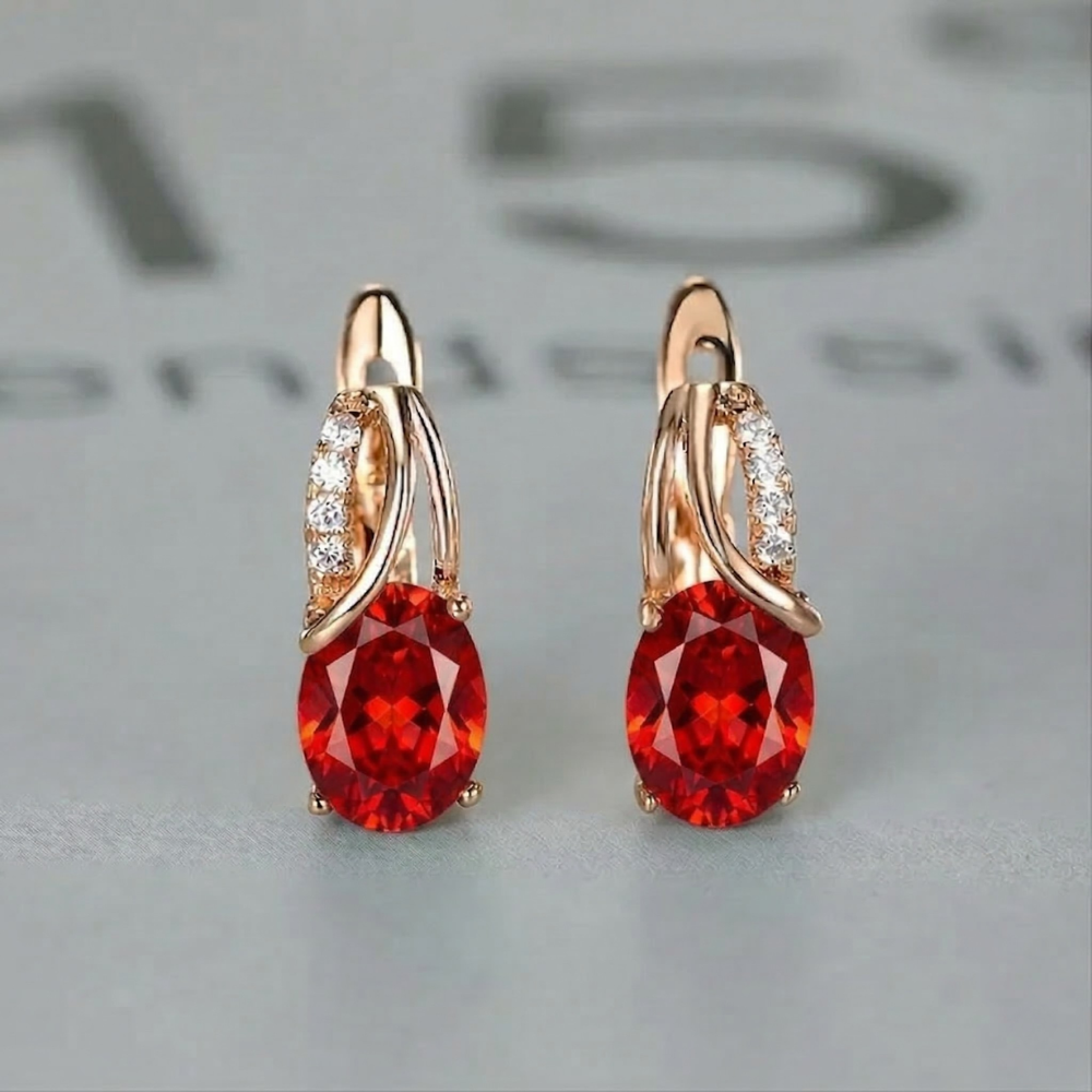 Veressa Ruberine Earrings ｜ ピアス・ゴールド