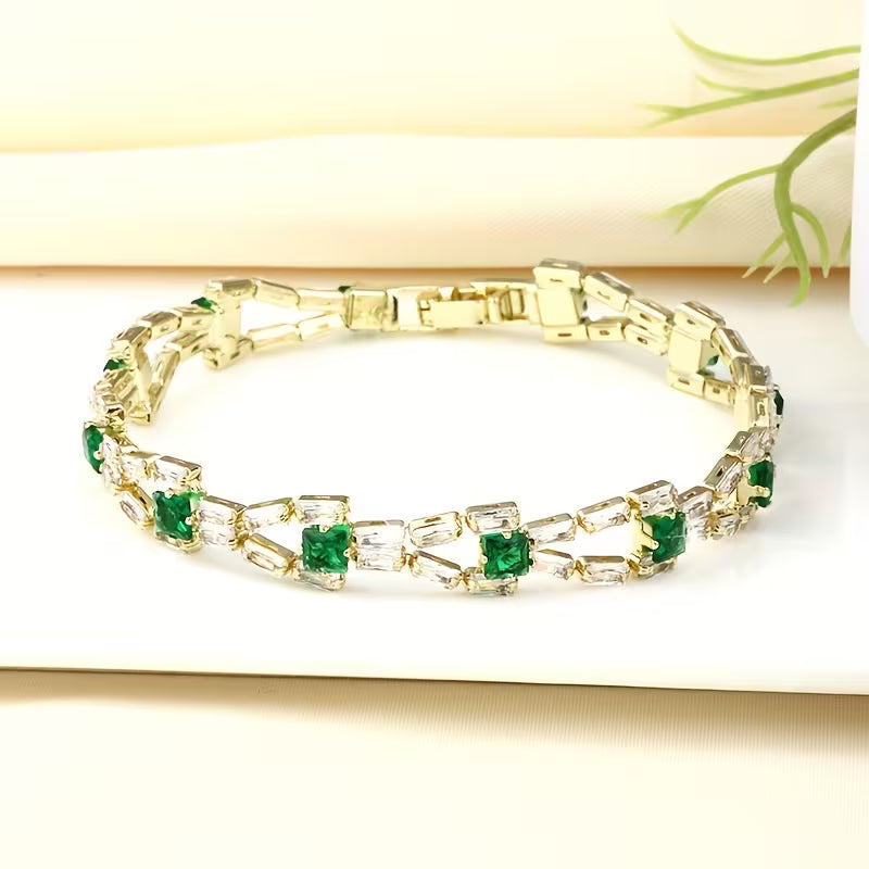 Verde Link Tennis Bracelet ｜ テニスブレスレット・ゴールド