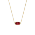 Classic Oval Ruby Necklace ｜ ネックレス・ゴールド