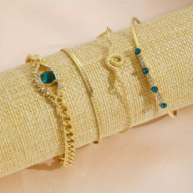 Serpina Veyra Bracelet Set ｜ ブレスレット・ゴールド