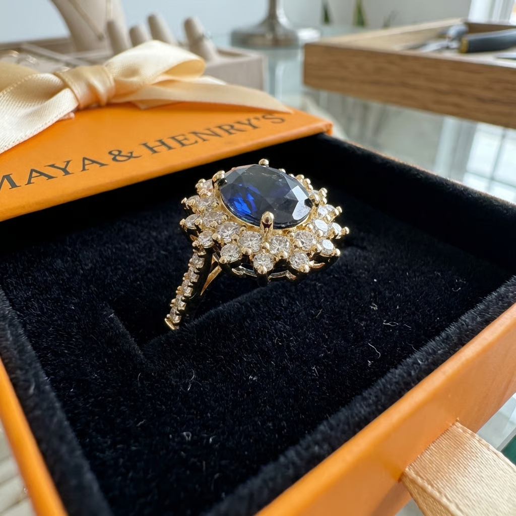 Vionne Saphirae Ring ｜ リング・ゴールド
