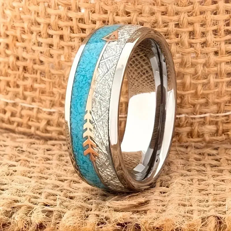 Antique Enamel Silver Ring ｜ リング・ホワイトゴールド