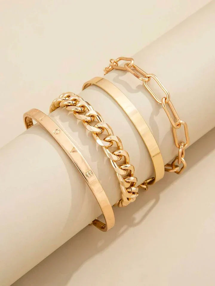 Elan Mercer Bracelet Set ｜ ブレスレットセット・ゴールド