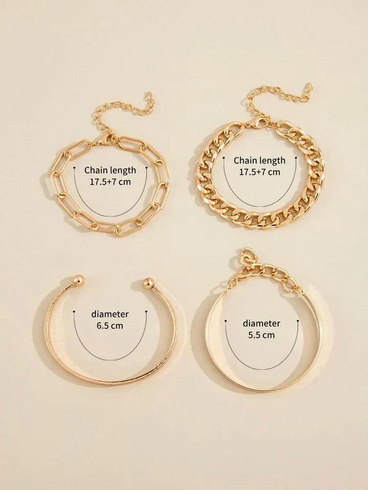Elan Mercer Bracelet Set ｜ ブレスレットセット・ゴールド
