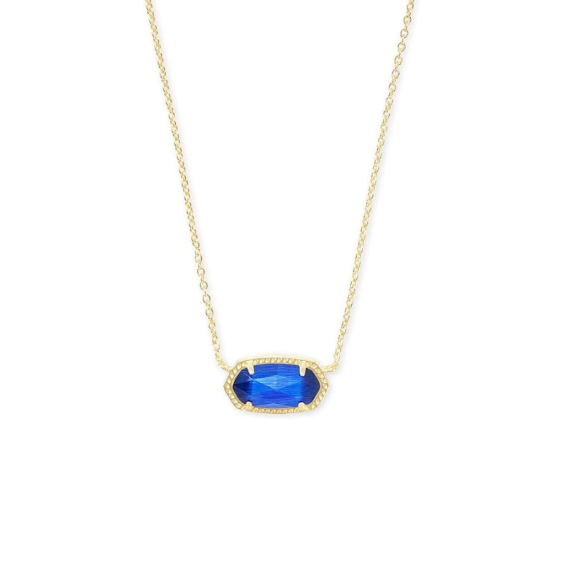 Classic Oval Sapphire Necklace ｜ ネックレス・ゴールド
